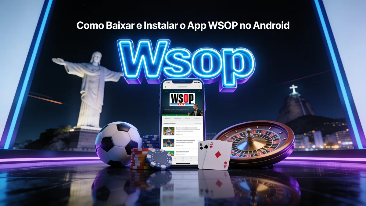 Como Baixar e Instalar o App WSOP no Android para jogadores no Brasil