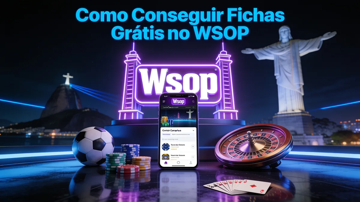 Como Conseguir Fichas Grátis no WSOP — wsop no Brasil