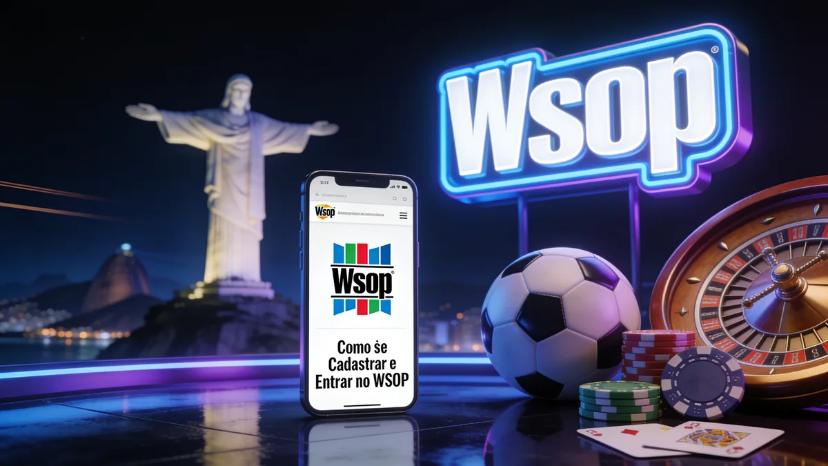 Como se Cadastrar e Entrar no WSOP: guia de wsop para jogadores no Brasil