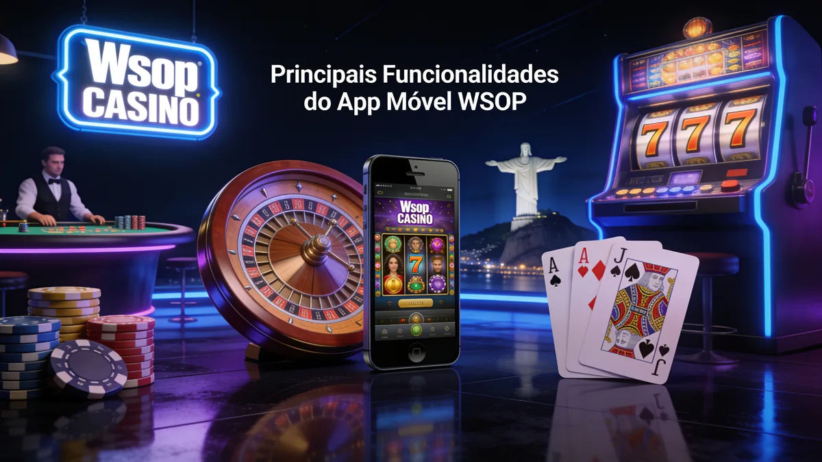 Principais Funcionalidades do App Móvel WSOP para jogadores no Brasil